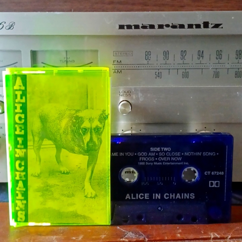 Alice in Chains self titled cassette tape